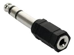ADAPTADOR AUDIO 6.3 A 3.5 MM