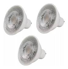 AMPOLLETA GU 10 X3 LUZ BLANCA NEUTRA