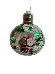 AMPOLLETA DECORATIVA PARA NOEL