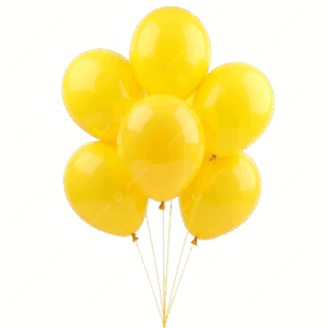 GLOBOS LISO AMARILLO #9