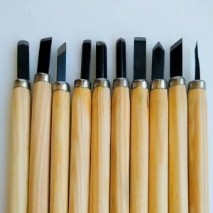 SET CUCHILLOS ESCULPIR 10 PCS