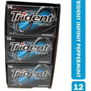 TRIDENT INFINIT PEPPERMINT AZUL