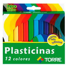 PLASTICINA JUMBO TORRE DE 12 COLORES