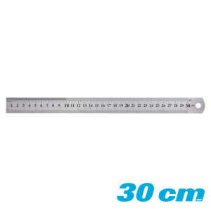 REGLA METALICA 30 CM