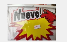 STICKERS ANUNCIO NUEVO