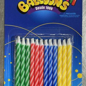 VELAS BALLOONS PALITO X24